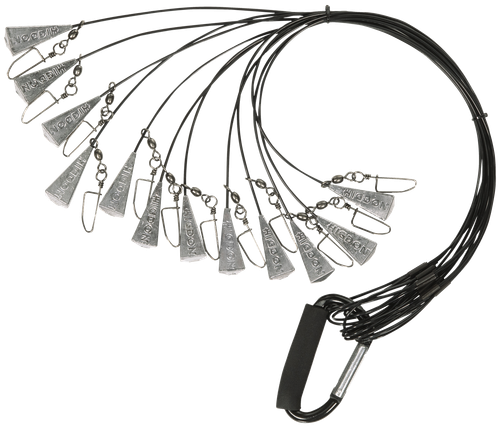 Higdon Outdoors 30321 Battleship Rig  Black 18" Long 12 Pack