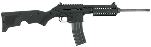 Kel-Tec SU22CABLK SU-22  Full Size 22 LR 26+1 16.10" Black Barrel Black Polymer Receiver Black Fixed Stock w/Storage Compartment Right Hand