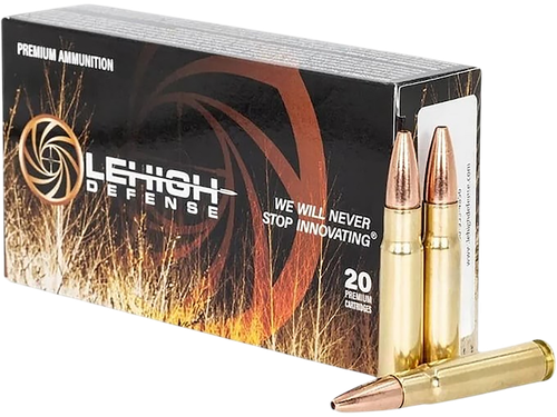 Wilson Combat LA358200CC   358Win 200gr Lehigh Defense Controlled Chaos 20 Per Box/10 Case