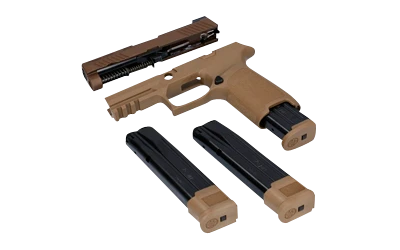 Sig Sauer 8900268 X-Change Kit M18 9mm Luger Sig 320 Handgun Coyote Tan 17/21 rd