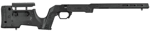 Mdt Sporting Goods Inc 104691BLK XRS Chassis Black Aluminum Core with Polymer Panels, Adj. Cheekrest, M-LOK Forend, Interchangeable Grips, AICS Mag Compatible, Fits Short Action Remington 700