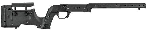 Mdt Sporting Goods Inc 104691BLK XRS Chassis Black Aluminum Core with Polymer Panels, Adj. Cheekrest, M-LOK Forend, Interchangeable Grips, AICS Mag Compatible, Fits Short Action Remington 700