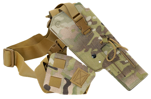 Cole-tac VW113 Varmint Wrangler Pistol Holder Multi-Cam Right Hand