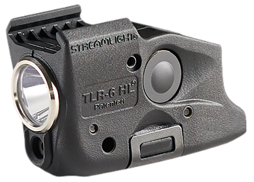 Streamlight 69352 TLR-6 HL G Fits S&W M&P Shield/Sig P365 Pistol/Compatible  w/ Glock 42/43, 300 Lumens, White LED Bulb, Green Laser, 130 Meters Beam, Black