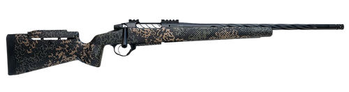 Seekins Precision 0011710279-F Havak PH3 300 Win Mag 22" Black Fluted Threaded Barrel, Black Picatinny Rail Steel Receiver, Adj Cheek Riser Woodland Shadow Synthetic Stock