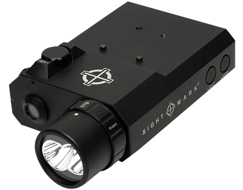 Sightmark SM25013 LoPro Combo Light and Green Laser  Matte Black 300 Lumens White LED