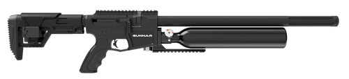 Crosman BPG25S Gunnar Air Rifle PCP 25 Black Black Receiver Black Adjustable Stock