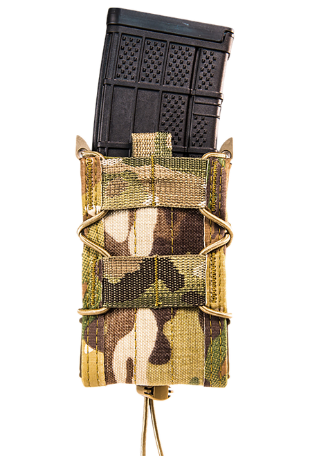 High Speed Gear 11TA00MC TACO Mag Pouch Single MultiCam Nylon MOLLE Compatible w/ Rifle