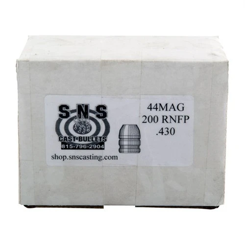 44 CAL (.430'') 200GR RNFP LEAD BULLETS 500/BOX