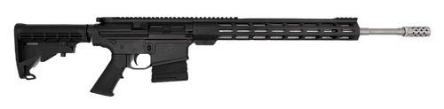 Great Lakes Firearms  AR-10  6.5 Creedmoor 10+1 20" Stainless Barrel, Black Rec, 15.25" M-Lok Handgaurd, Carbine Stock, A2 Grip, Muzzle Brake