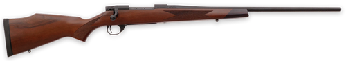 Weatherby VDT300NR4T Vanguard Sporter Full Size 300 Win Mag 3+1 24"  Bead Blasted Blued #2 Threaded Barrel, Matte Blued Drilled & Tapped Steel Receiver, Grade A Turkish Walnut Monte Carlo  Stock