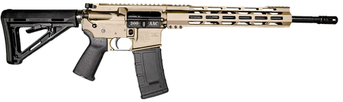 Diamondback DB1718B062 DB15  300 AAC Blackout 30+1 16" Black Nitride Threaded Barrel, Flat Dark Earth Cerakote Aluminum/Carbon Receiver w/Picatinny Rail Receiver, M-LOK Handguard, Magpul MOE Grip
