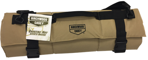 Birchwood Casey 48301 Shooting Mat  Coyote Brown 84"x27"