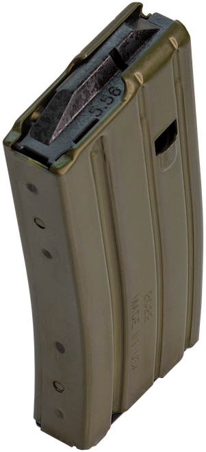 DuraMag 2023008175CPD AR-15 Duramag Speed 20rd 300 BO/223 Cal/5.56 OD Green Aluminum