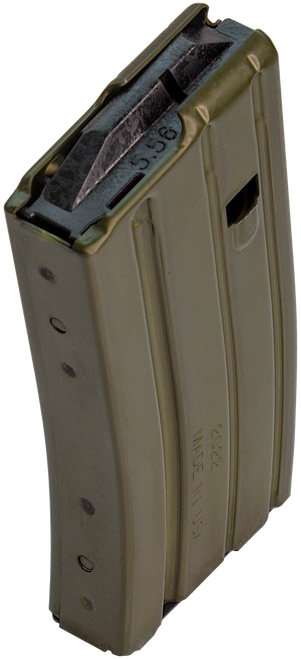 DuraMag 2023008175CPD AR-15 Duramag Speed 20rd 300 BO/223 Cal/5.56 OD Green Aluminum