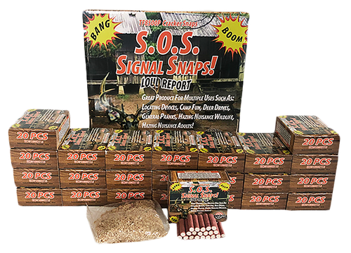 Tannerite SOS S.O.S. Signal Snaps Impact Enhancement Explosion 480 Snaps