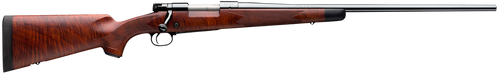 Winchester Repeating Arms 535203233 Model 70 Super Grade 300 Win Mag Caliber with 3+1 Capacity, 26" Barrel, High Polished Blued Metal Finish & Satin Fancy Walnut Stock Right Hand (Full Size)