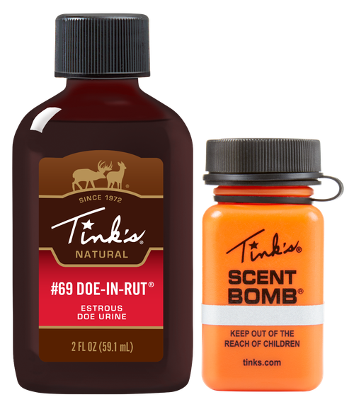 Tinks W5825 #69 Value Pack Deer Attractant Doe In Rut Scent 2 oz Squeeze Bottle