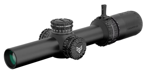 Swampfox Optics ARH16241GM Arrowhead  Black 1-6x24mm 30mm Tube Guerrilla Dot MOA Green Reticle