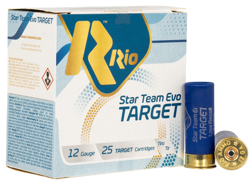 Rio Ammunition STT32LR8 Team Target  12Gauge 2.75" 1 1/8oz 8Shot 25 Per Box/10 Case