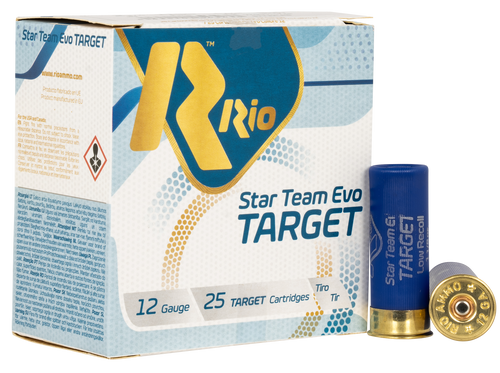 Rio Ammunition STT32LR8 Team Target  12Gauge 2.75" 1 1/8oz 8Shot 25 Per Box/10 Case