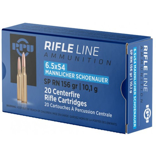 6.5x54 Mann Shoenauer SPRN 156gr