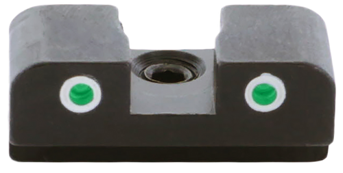 AmeriGlo XD191R Tritium Rear Sight for Springfield XD/Hellcat  Green Tritium White Outline Rear