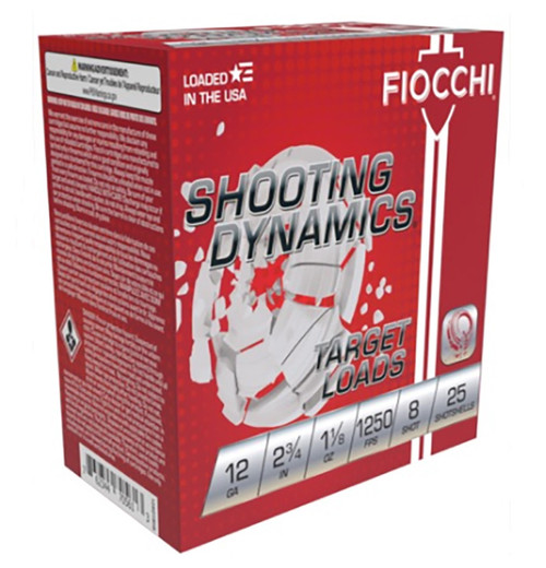 Shooting Dynamics 12ga 2 3/4 1 1/8oz #8