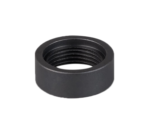 SilencerCo AC114 Delta Thread Spacer 22 LR Steel Black Oxide 1/2"-28 tpi