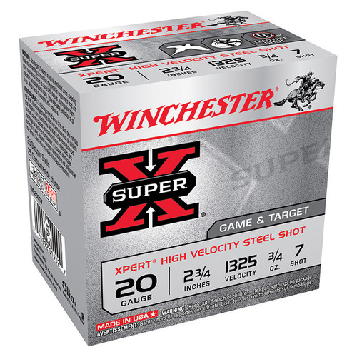 SuperX 20Ga 2.75" 3/4oz HV LF #7