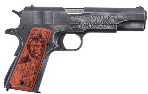 1911 SE 45CAL 5" 7rd TrumpSaveAm Stnl/Blk