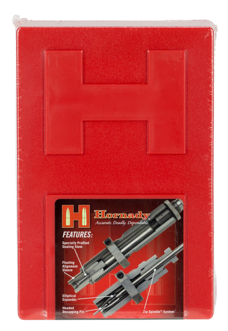 Hornady 546566 Custom Grade Series II 3 Die Set for 45 70 Gov Includes Sizer Seater Expander