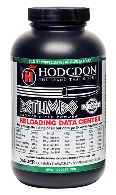 Hodgdon RET8 Retumbo Rifle Powder MG 8LBS