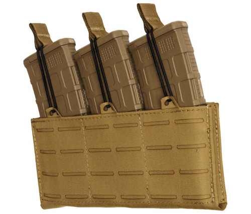 TSHL RZR MOLLE Triple Rifle Mag Pouch