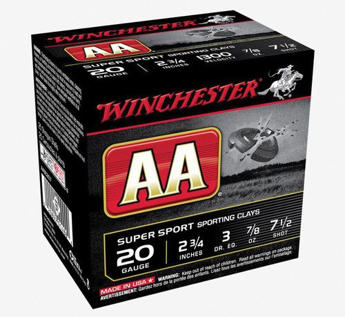 AA Sporting Clays VP 20ga., 2 3/4" #7.5