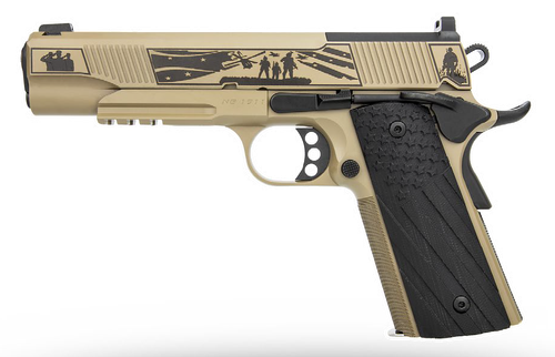 Kimber Mfg, Inc 3700897 Next Gen  45 ACP 7+1 5" Stainless Deep Crown Barrel, Stainless Stainless Steel Engraved/Optic Ready/Serrated Slide, Satin Stainless Steel Frame w/Beavertail, Black Walnut w/G10