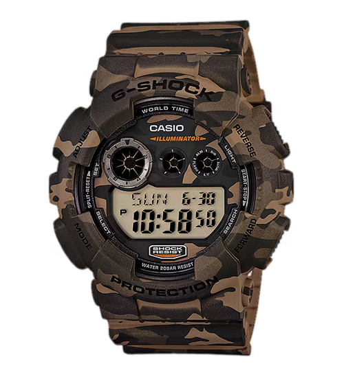 GSHOCK GD120CM5CR  WOODLAND CAMO DIGITAL      CAMO