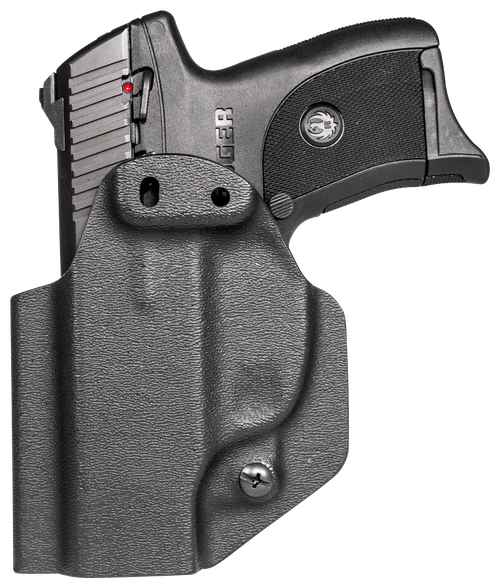 Mission First Tactical HRULC9AIWBABL Appendix Holster IWB/OWB Black Polymer Belt Clip Fits Ruger EC9/EC9s/LC9/LC9s Ambidextrous