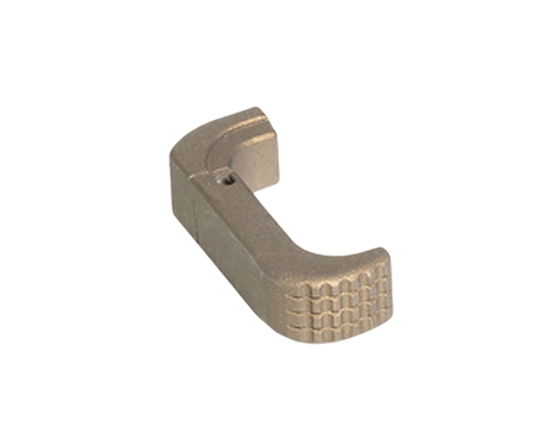 Timber Creek Outdoors GL43XEMRBB Glock 43X Extended Magazine Release Anodized Burnt Bronze Aluminum