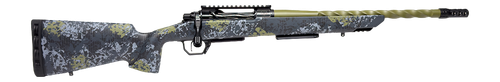 Horizon Firearms HRF-VE2-308W-22R Venatic 2 308 Win 22" Sage Green Spiral Fluted Threaded Barrel, Black DLC Receiver w/Picatinny Rail, Arca Rail Forend, Artic Moss Iota EKO X Carbon Fiber Stock