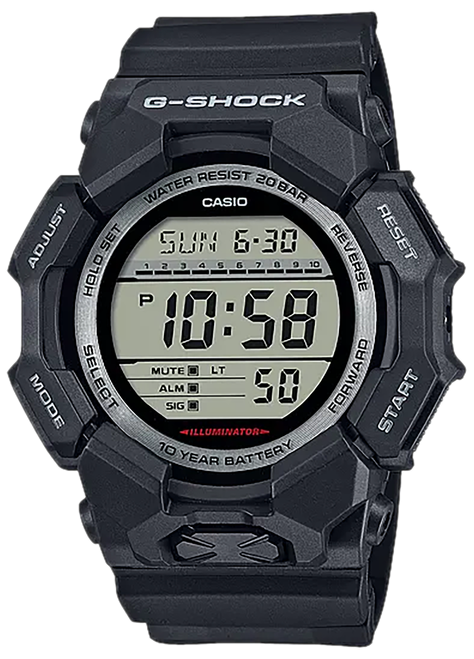 GSHOCK GD0101CR      DIGITAL MOVEMENT         BLK