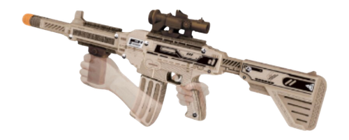 CAMP CBG-PZ-10    AR/15 3D SHOOTS NERF DARTS