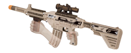 CAMP CBG-PZ-10    AR/15 3D SHOOTS NERF DARTS