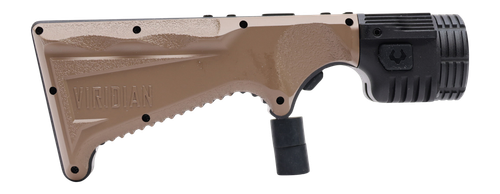 VIR 912-0104  4LUX 2K ANGLED FOREGRIP W/GRN LS FDE