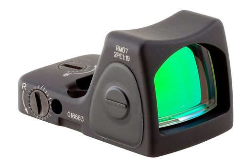 Trijicon 700679 RMR Type 2 Matte Black 1 x 0.87" x 0.63" 6.5 MOA Red Dot
