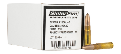 SINTERFIRE SF300BLK110GL-C 300 BO GL  110G LF   50