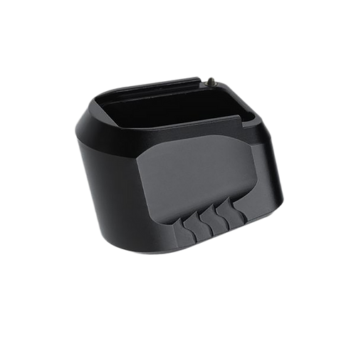 Tyrant CNC TDMPMAGEXFSBLK  Magazine Extension 9mm/40 S&W Fits S&W M&P Full-Size Black Aerospace Grade Aluminum