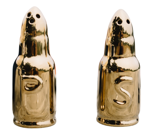 CAMP CBG-1036     SALT AND PEPPER SHAKERS BULLET