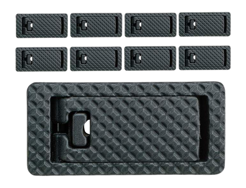 FAB FX-MALC1B     LOCKING RAIL COVER SLIM 9PACK