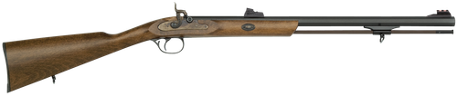 Traditions R3300801 Deerhunter  50 Cal Percussion 24" Blued Barrel Hardwood Stock